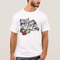 Comedy/Tragedy t-shirts by ducko5 Comedy/Tragedy t-shirts