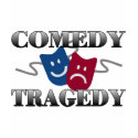 Comedy Tragedy t-shirts by goldnsun Comedy Tragedy t-shirts