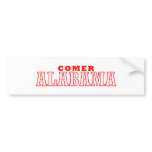 Comer, Alabama City Design Bumper Stickers