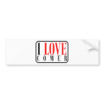 Comer, Alabama City Design Bumper Sticker