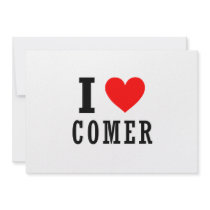 Comer, Alabama City Design Custom Invites