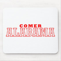 Comer, Alabama City Design Mousepad