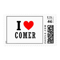 Comer, Alabama City Design Postage Stamps