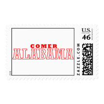 Comer, Alabama City Design Stamps