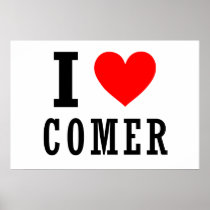 Comer, Alabama City Design Posters