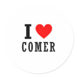 Comer, Alabama City Design stickers
