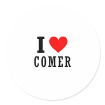 Comer, Alabama City Design Stickers
