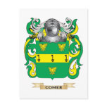 Comer Coat of Arms Postcard