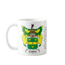 Comer Family Coat of Arms Coffee Mugs