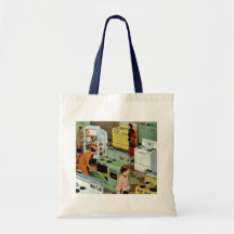 Comercio al por menor del vintage, tienda de la sa bolsa