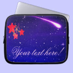 Comet and stars Electronics Briefcase laptop sleeves