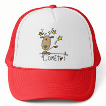Comet Reindeer Christmas Tshirts and Gifts hats