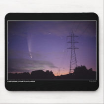 Comet & the Power Lines mousepads