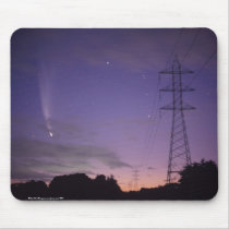 Comet & the Power Lines mousepads