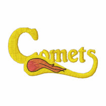 Comets embroidered shirts by ZazzleEmbroidery Comets embroidered shirts