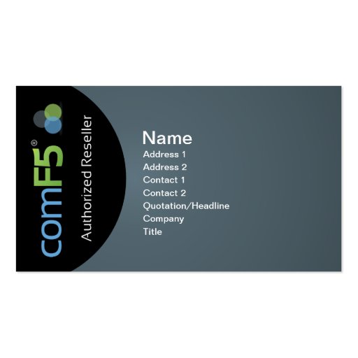 comF5 Business Card 2