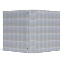 Comfort Blue Fabric Pattern Binder
