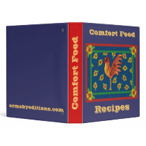 Comfort Food-Recipes 3 Ring Binders