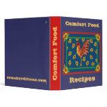 Comfort Food-Recipes 3 Ring Binders