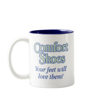 Comfort Shoes mugs