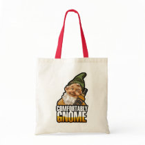 Comfortably Gnome $12.95 (many sizes) Tote Bags