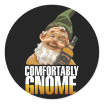 Comfortably Gnome $7.95 Stickers (20 pack)