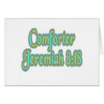 Comforter Jeremiah 8:18 Greeting Cards