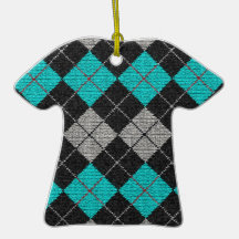 Comfy Argyle Sweater Ornament