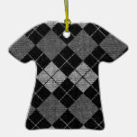 Comfy Argyle Sweater Ornament