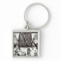 Comic Actors in Performance, 1662 Keychains