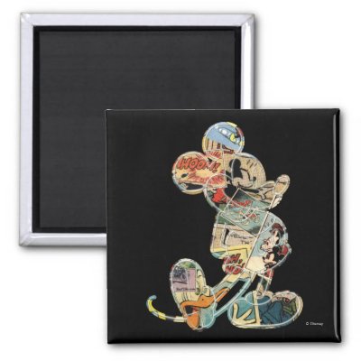 Comic Art Mickey Mouse magnets