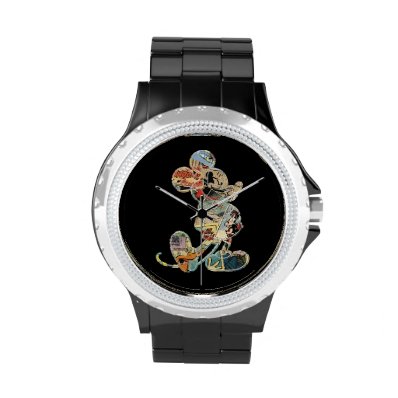 Comic Art Mickey Mouse Wrist Watches