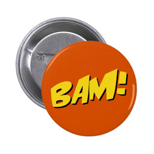 Comic Book Button Zazzle