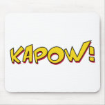 Comic Book Font Mousepad