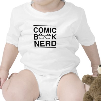 Comic Book Nerd Rompers