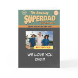 Comic Book Photo Card, Father's Day Birthday