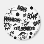 Comic Call-Outs Refrigerator Magnets