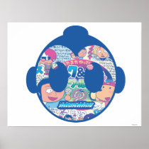Comic Face Posters