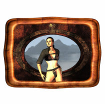 comic girl photo sculptures by M_Cavet comic girl photo sculptures