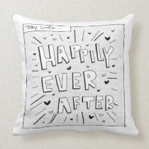 Comic inspired Happily Ever After pillows