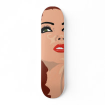 Comic RedHead Skateboard