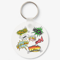 Comic Variety keychains