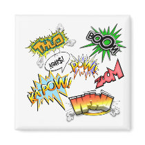 Comic Variety magnets