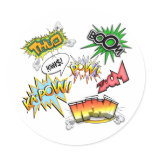 Comic Variety stickers