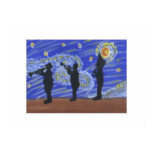 Comical Brass Band Jazz Fest Krewe print