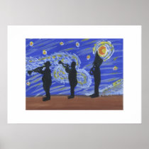Comical Brass Band Jazz Fest Krewe Posters