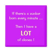 Comical Quote Magnet by ColtsCanines Comical Quote Magnet