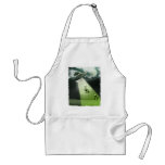 Comical UFO Cow Abduction Apron
