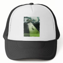 Comical UFO Cow Abduction Hat