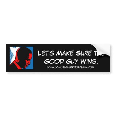 Comics Industry for Obama Bumper sticker by comicsindustryobama